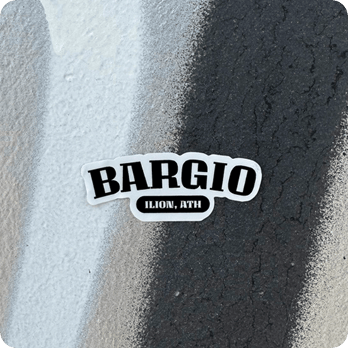 Αυτοκόλλητο: Bargio - Ilion, Ath