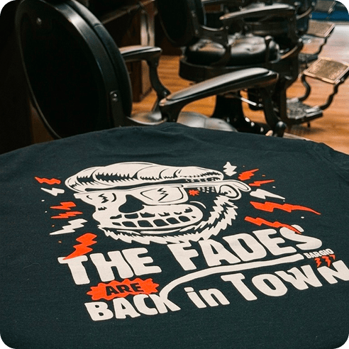 T-shirt: The Fades are Back in Town - Black
